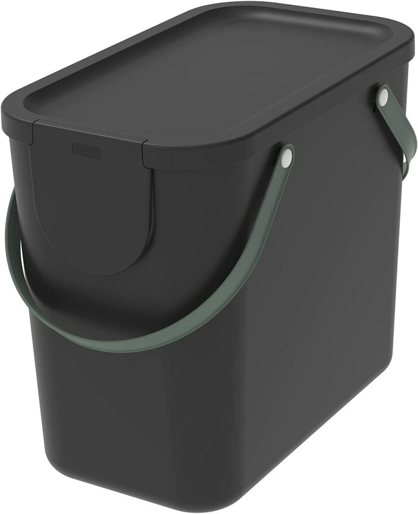 Rotho 'Albula' Recyclingbehälter, 25l, schwarz Bild 1