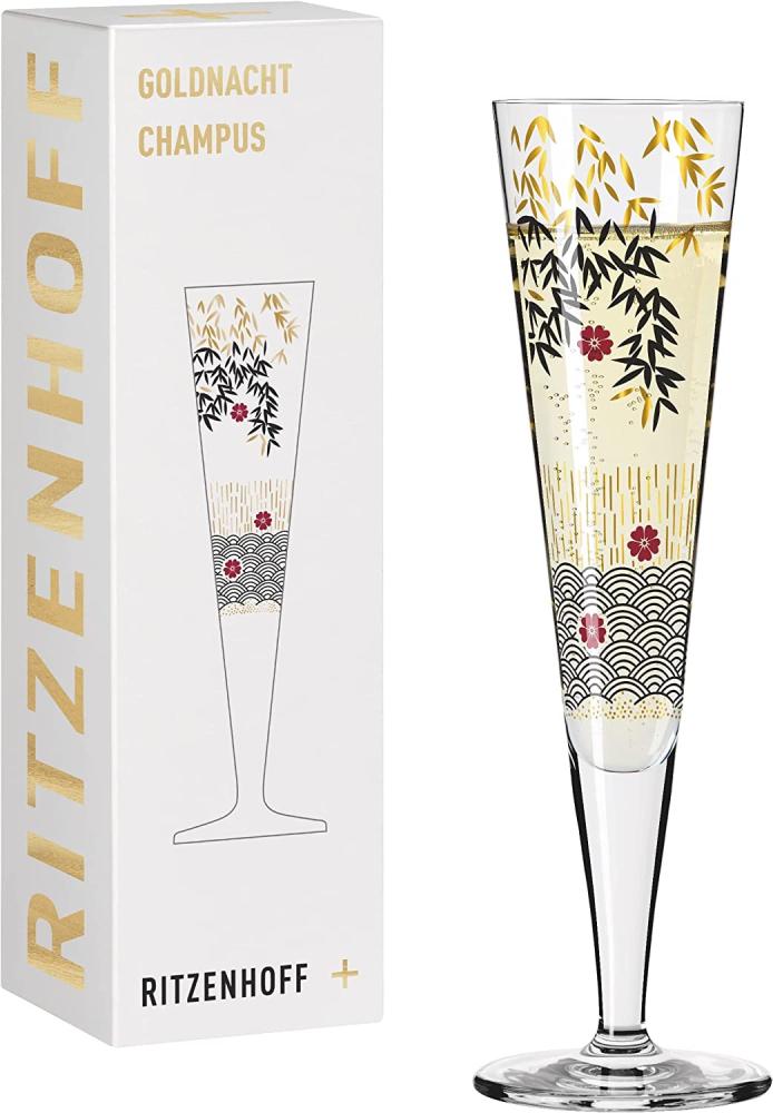 Ritzenhoff 1071019 Champagnerglas #19 GOLDNACHT Kathrin Stockebrand 2022 Bild 1