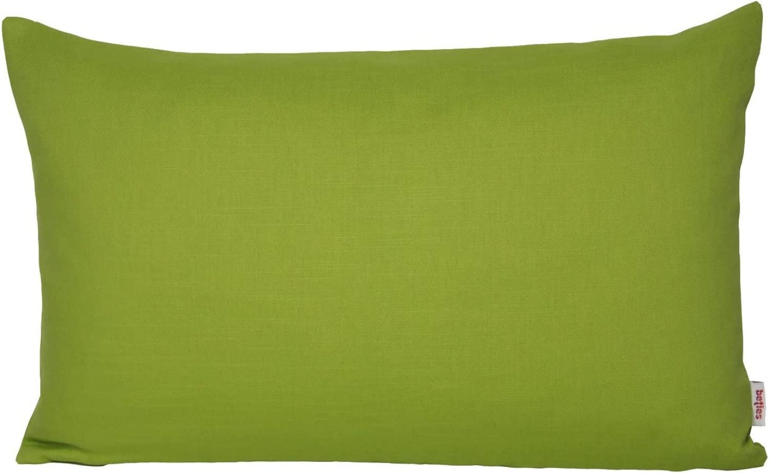 Kissenhülle ca. 30x50 cm 100% Baumwolle grün beties "Farbenspiel" Bild 1