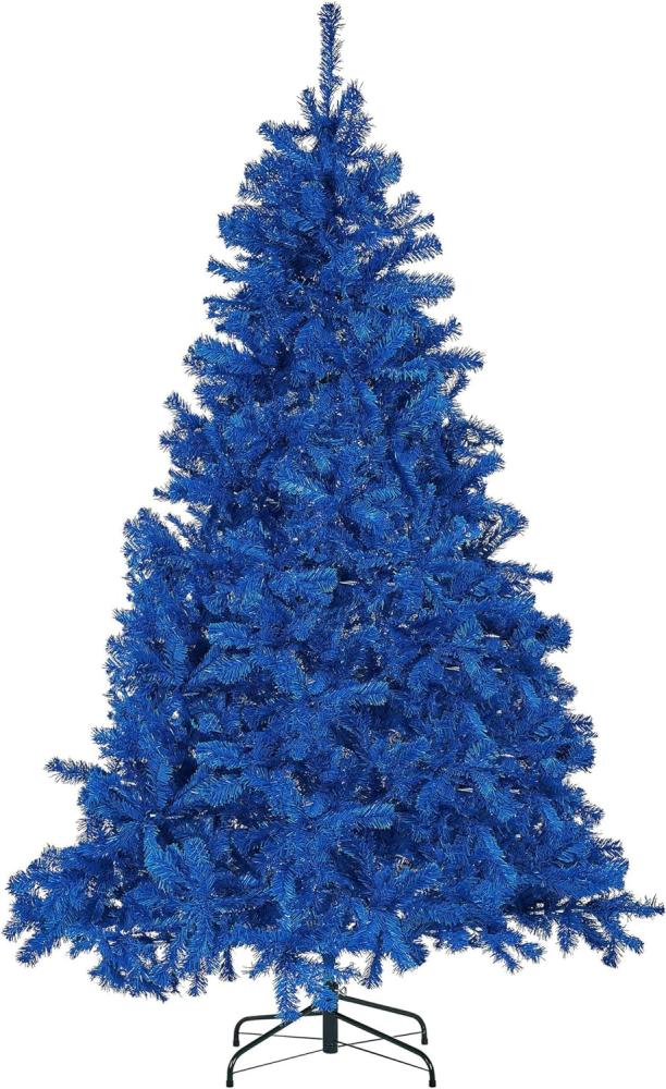 Künstlicher Weihnachtsbaum 180 cm blau FARNHAM Bild 1