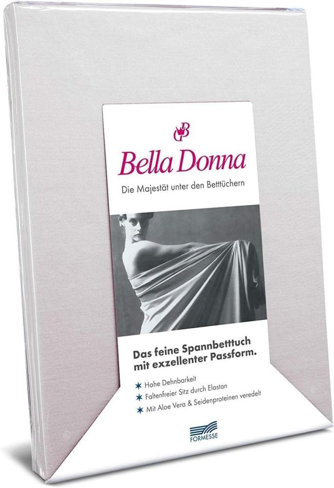 Formesse Bella-Donna Jersey Spannbettlaken | 90x190 - 100x220 cm | silber Bild 1