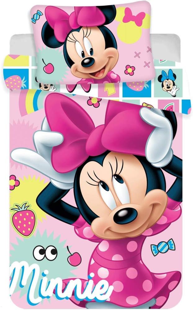 Minnie Mouse Baby Bettwäsche 100 x 135 cm Bild 1