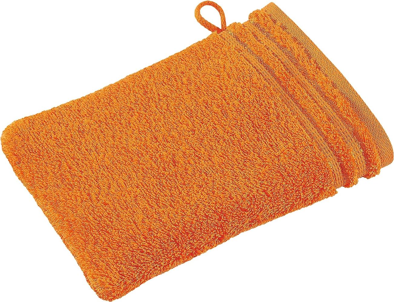Vossen Handtücher Calypso Feeling | Waschhandschuh 16x22 cm | orange Bild 1