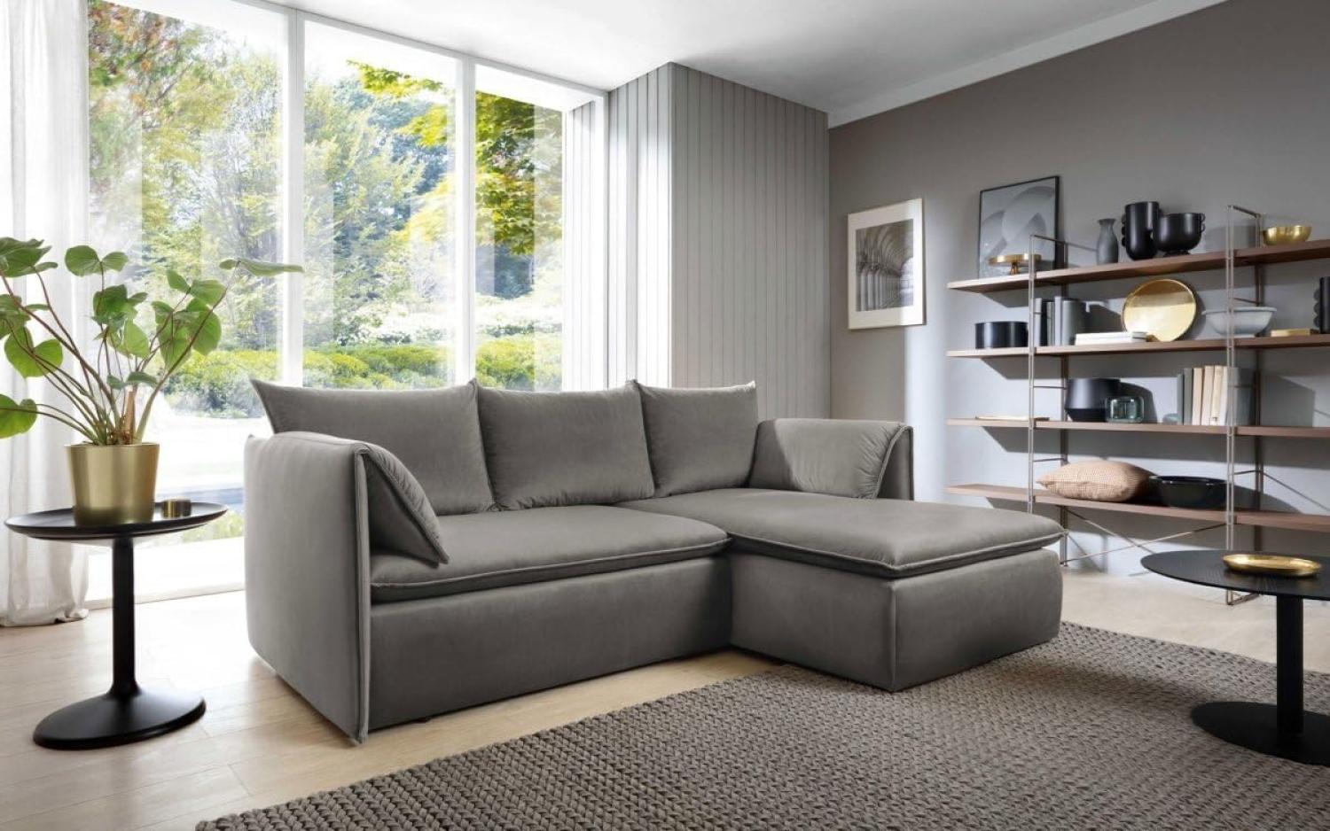 Designer Sofa Zoe Grau rechts Bild 1