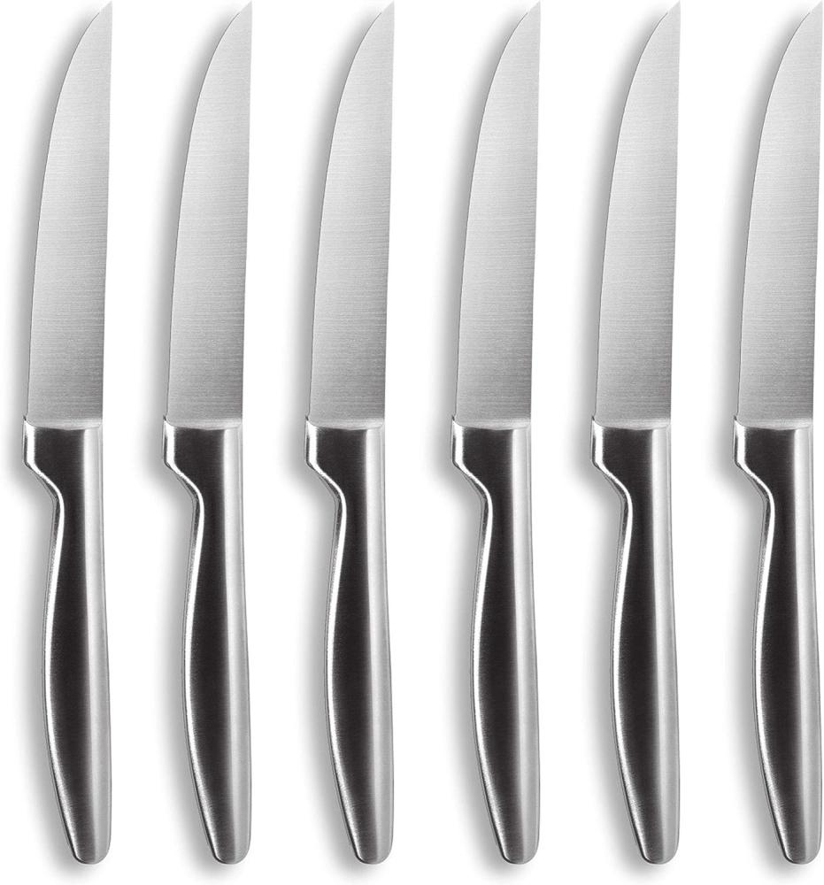 Comas Steakmesser BOJ Satin 6er Set, Fleischmesser mit Satin-Finish, Edelstahl, 22. 1 cm, 2999 Bild 1