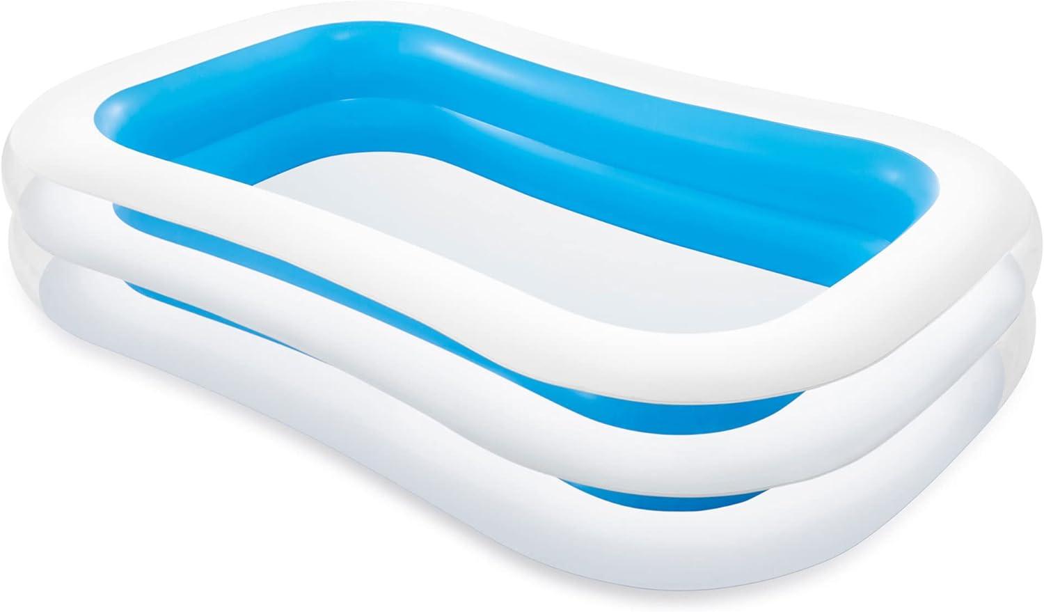 Intex Swim Centre Family Inflatable Pool, 103' x 69' x 22' (Assorted Colors: Blue or Green) Bild 1