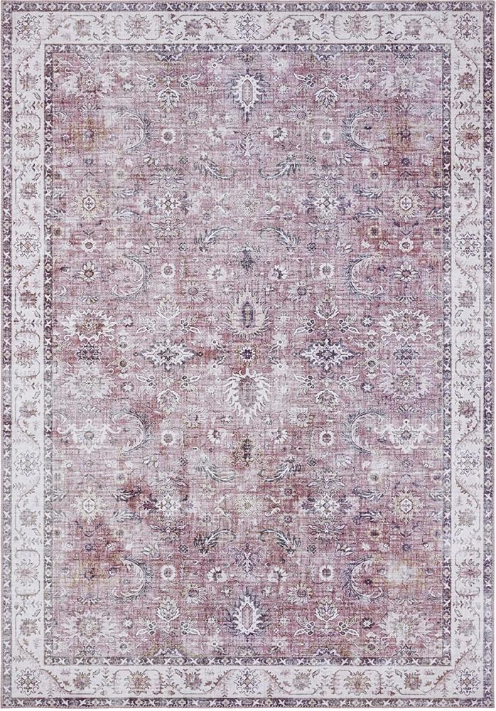Vintage Teppich Vivana Himbeerrot 80x150 cm Bild 1