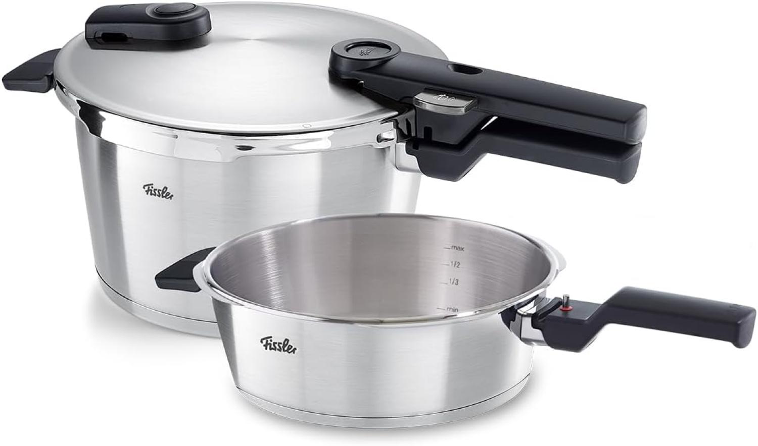 Fissler Schnellkochtopf Vitaquick Premium 4,5L + 2,5L SBP Bild 1