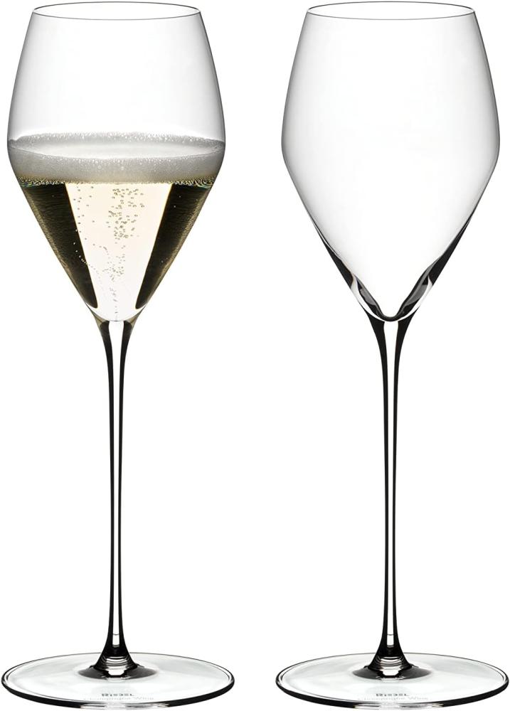 Riedel Veloce Champagne Wine Glas, 2er Set, Champagnerglas, Weinglas, Kristallglas, 327 ml Bild 1