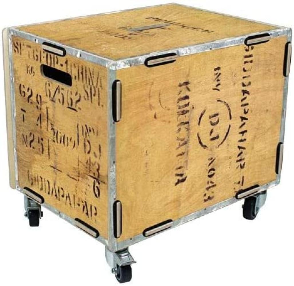 Werkhaus Rollbox Teekiste Rollcontainer Tisch Box RB6006 Bild 1