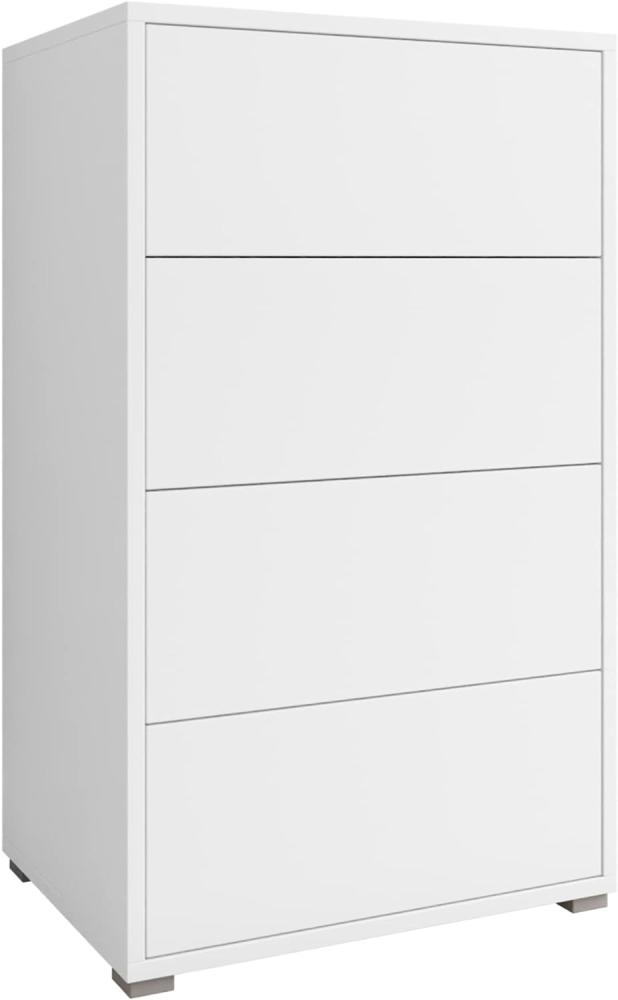 'Gesita K1D4SZ' Kommode, Weiß, 93 x 70 cm Bild 1