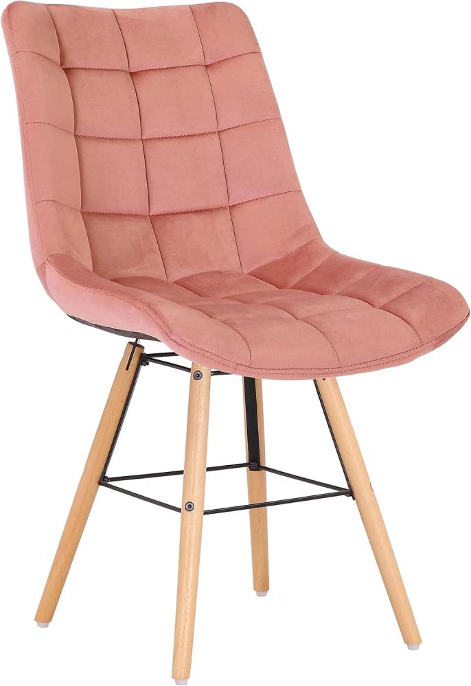 Stuhl Leni Samt (Farbe: pink) Bild 1