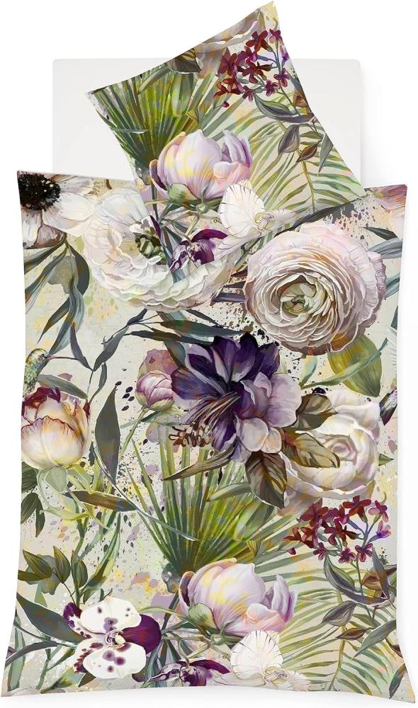 Fleuresse Mako-Satin Bettwäsche Bed Art S Kemi english rose | 135x200 cm + 80x80 cm Bild 1