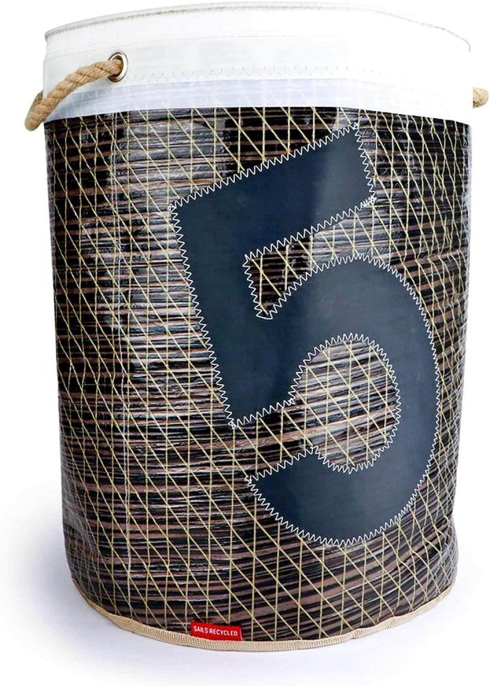 Korb Wäschekorb Pütz Kevlar grau, Recycling - Segeltuch Bild 1