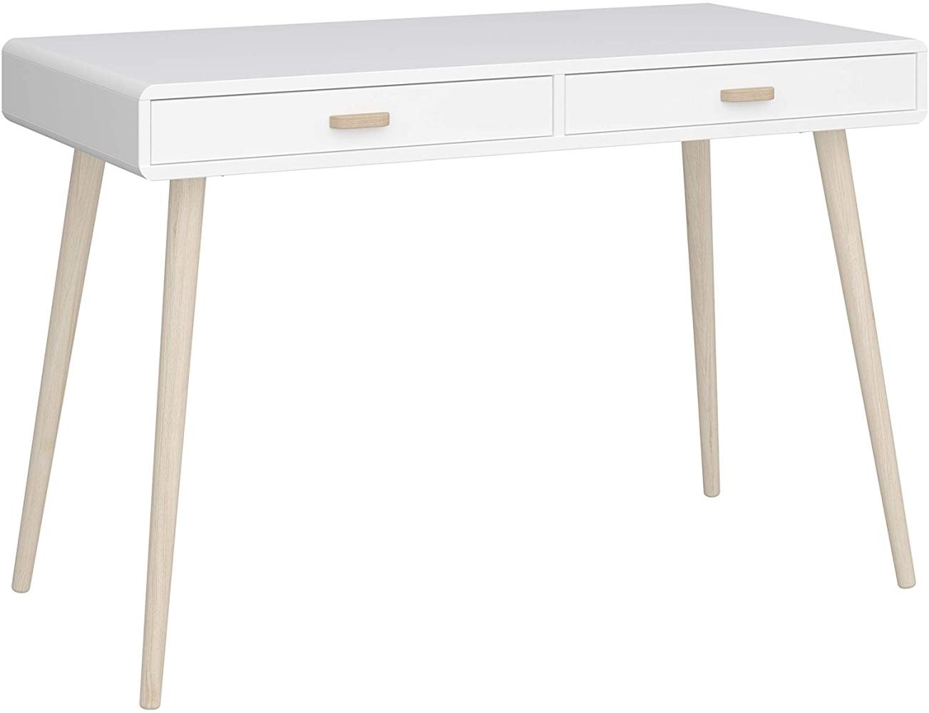 Steens 'Mino' Schreibtisch mit 2 Schubladen, weiß, 114 x 76 x 57 Bild 1