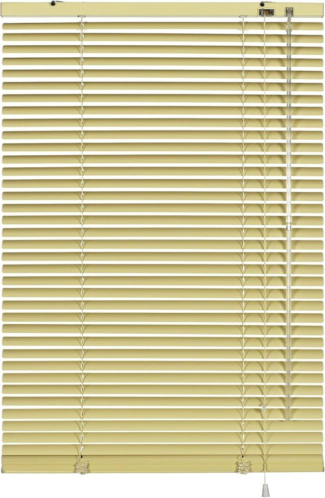 Aluminium-Jalousie 25 mm beige 100 x 175 cm Bild 1