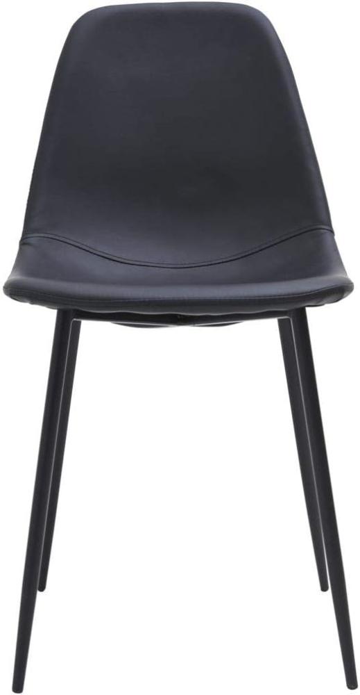 House Doctor Chair Found Black Seat height: 46 cm Bild 1