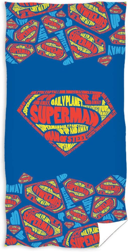 Superman Badehåndklæde - 100 procent bomuld Bild 1