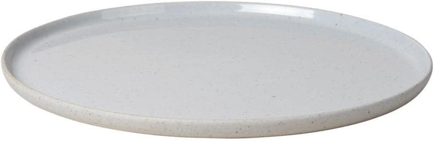 Blomus Speiseteller SABLO, Keramikteller, Essteller, Teller, Keramik, grau, 26 cm, 64102 Bild 1