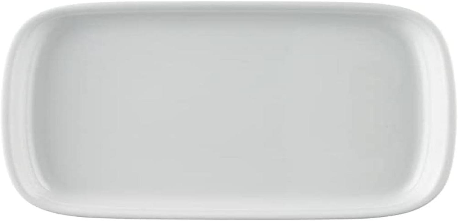 Thomas Trend Platte, Servierplatte, Beilagenplatte, Porzellan, Weiß, Spülmaschinenfest, 28 cm, 12728 Bild 1