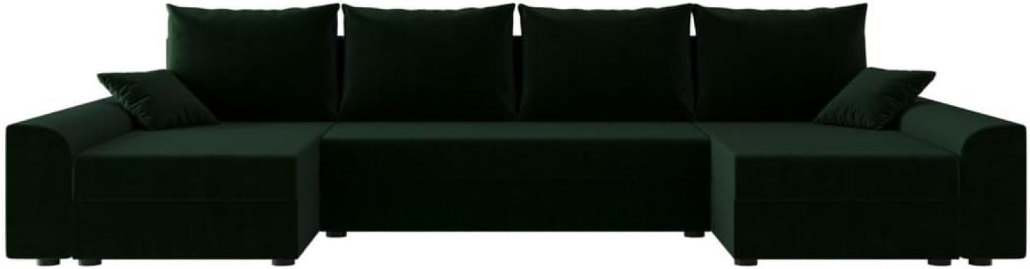 Sofa mit Schlaffunktion in U-Form VIVIANA, 311x90x140, itaka 10 Bild 1