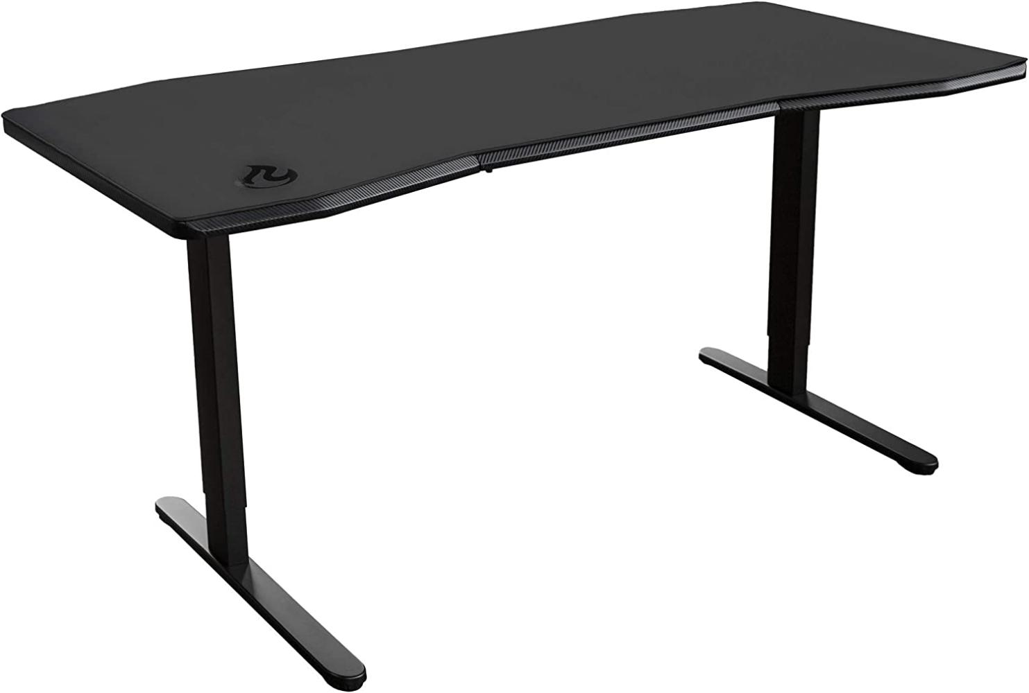 NITRO CONCEPTS D16M Gaming Tisch - Schreibtisch Computertisch 1600x800mm Carbon Black (Schwarz) Bild 1