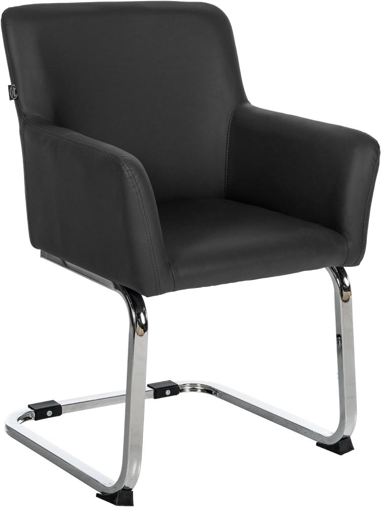 Stuhl Puka Kunstleder (Farbe: schwarz) Bild 1