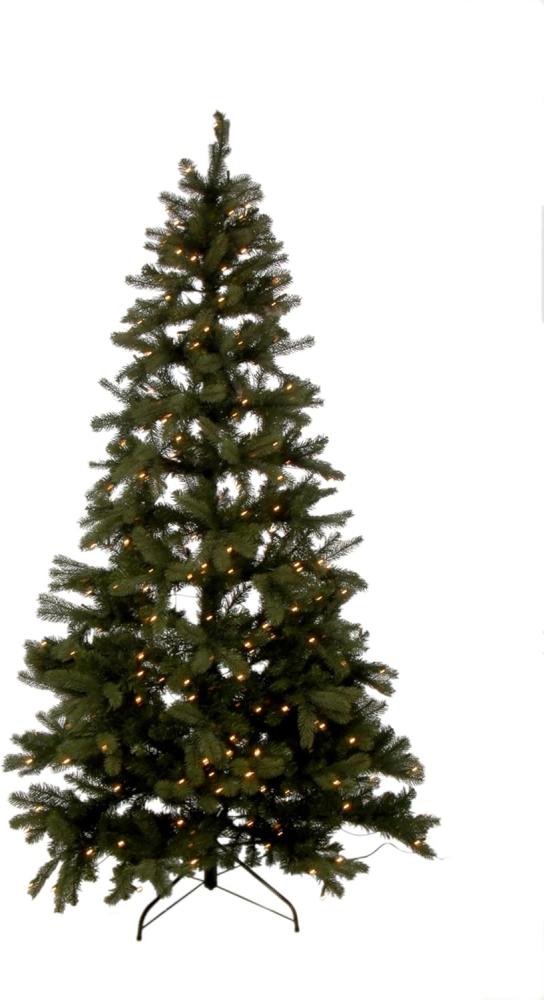 Weihnachtsbaum mit Beleuchtung (225 cm) Bild 1