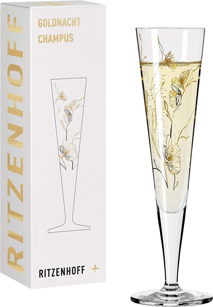 Ritzenhoff 1078277 Champagnerglas #7 GOLDNACHT Marvin Benzoni 2020 Bild 1