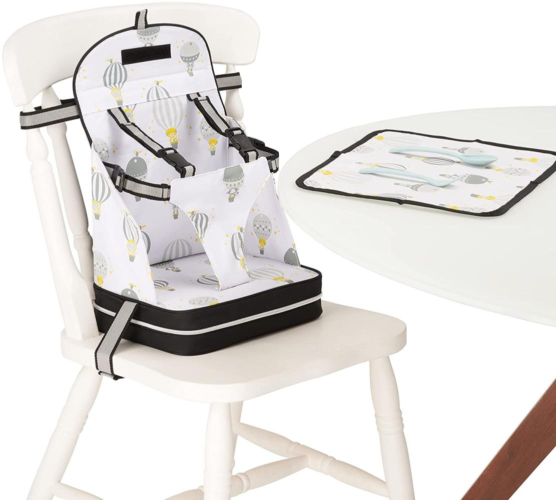 Polar Gear Baby Tragbare Sitzerhöhung - Hochsitz für Überall, mit Integr. Tasche - für Kleinkinder von 1-3 Jahre, blau 371 993 Bild 1