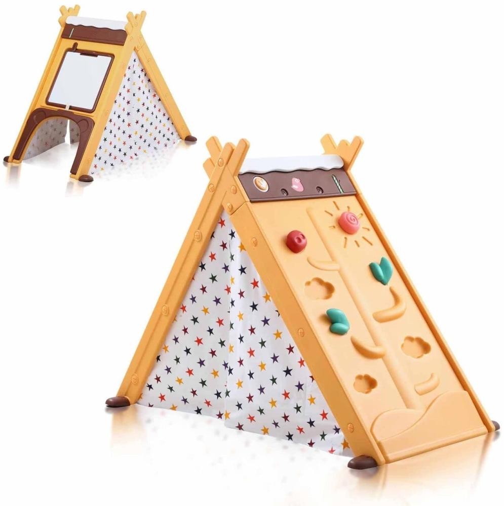 Baby Vivo 4in1 Kletterdreieck / Spielzelt multifunktional für Kinder - Klappbar Bild 1