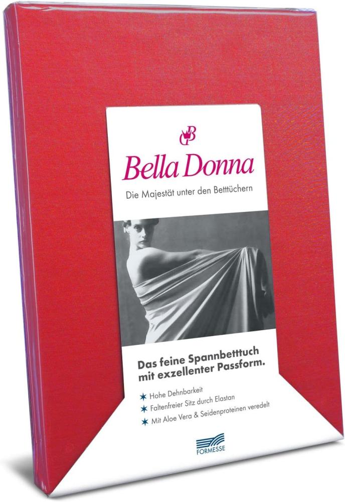 Formesse Bella-Donna Jersey Spannbettlaken | 140x200 - 160x220 cm | rot Bild 1
