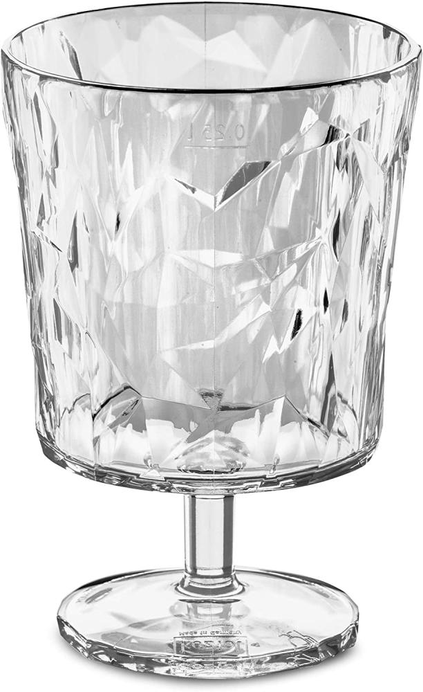 Koziol Crystal 2. 0 S Glas, Trinkbecher, Saftglas, Wasserbecher, Transparent Klar, 250 ml, 3577535 Bild 1