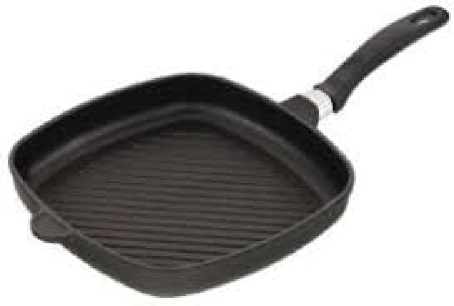 AMT Gastroguss Eckpfanne 28cm Grillboden Bild 1