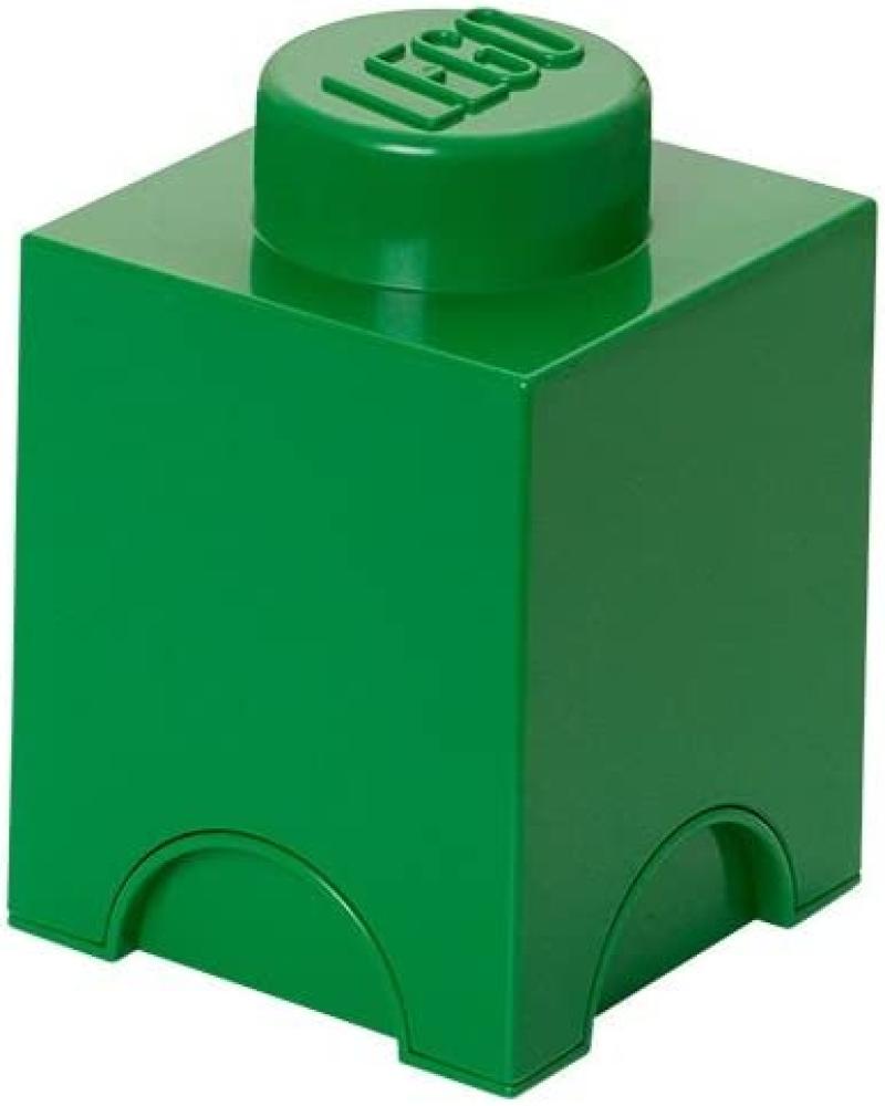 Room Copenhagen 'LEGO Storage Brick 1' Aufbewahrungsbox grün Bild 1