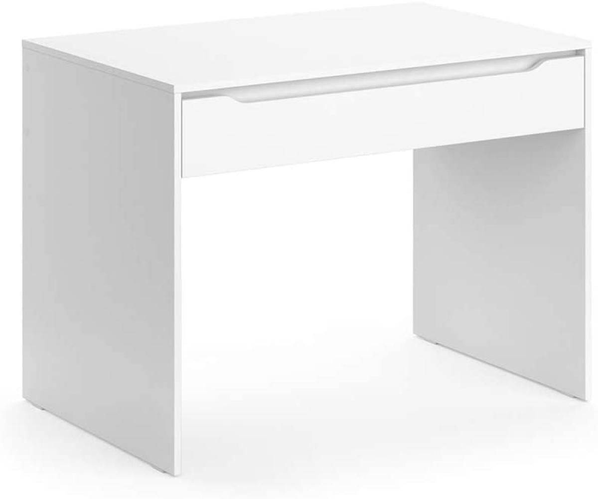 Vicco 'Ruben' Schreibtisch, weiß, 75,6 x 100 x 65 cm Bild 1