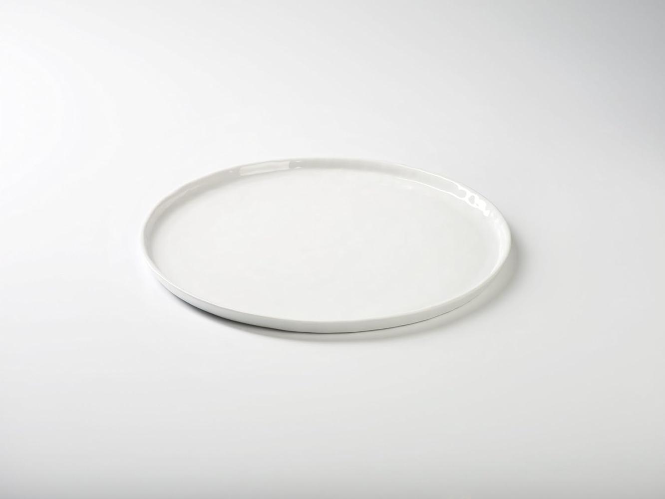 Lambert Piana Teller, rund Porzellan, weiß D 27 cm 21412 Bild 1
