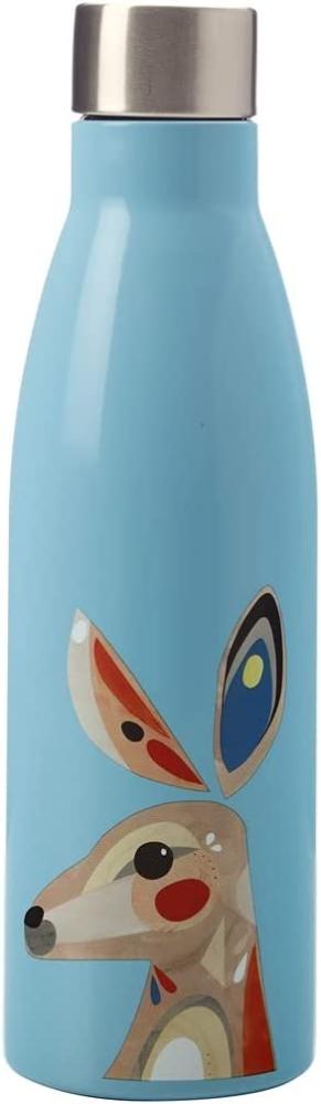 Maxwell & Williams Pete Cromer Trinkflasche, Wasserflasche, Kangaroo, Edelstahl, Mehrfarbig, 500 ml, JR0012 Bild 1