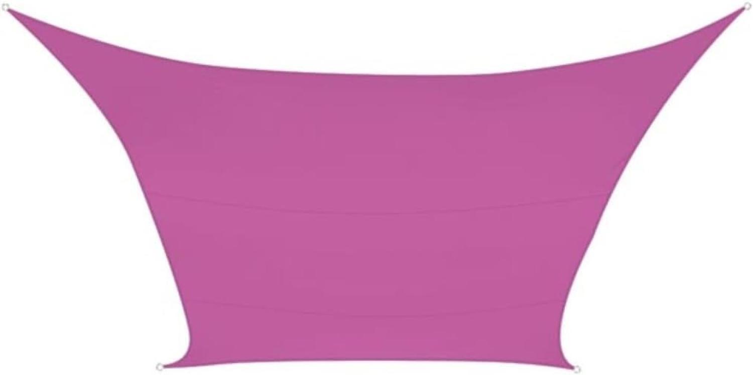 Sonnensegel Quadratisch Pink 3,6 x 3,6m - Sonnenschutz für Terrasse & Balkon Bild 1