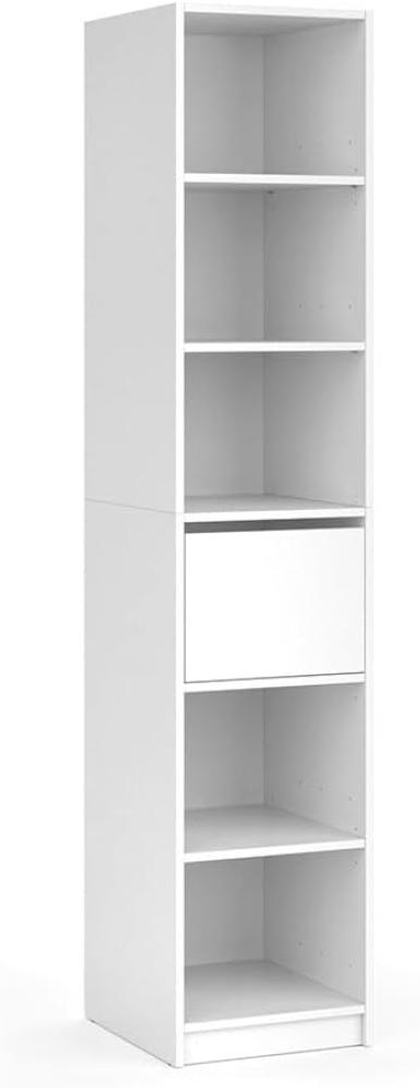 Vicco 'Visit' Kleiderschrank Visit Regal Umkleide Schrank Schlafzimmer Schublade Weiß Bild 1