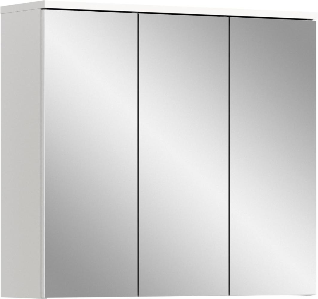 Badezimmer Spiegelschrank Mood in weiß 65 cm Bild 1