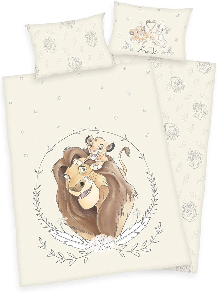 Disney König der Löwen Simba Mufasa Baby Bettwäsche Set Lion Guard 100x135cm Bild 1