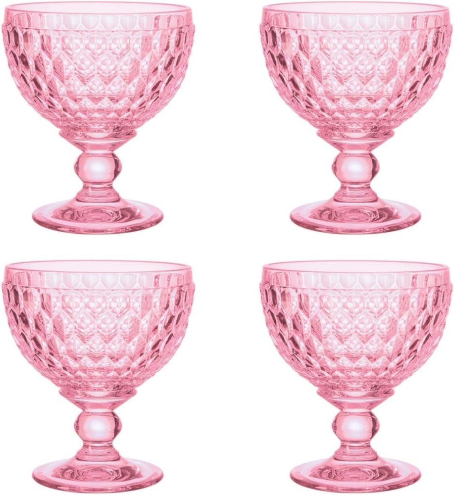 Villeroy & Boch Vorteilsset 4x Boston coloured Sektschale/Dessertschale rose rosa 1173090084 Bild 1