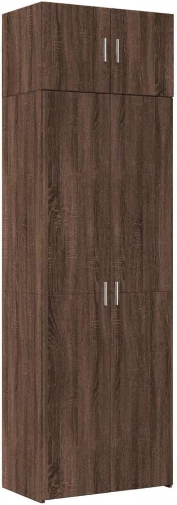 Hochschrank Eichen-Optik 70x42,5x225 cm Holzwerkstoff 3281335 Bild 1