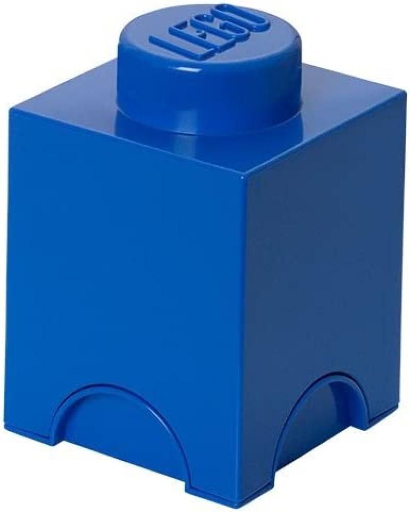 Room Copenhagen 'LEGO Storage Brick 1' Aufbewahrungsbox blau Bild 1