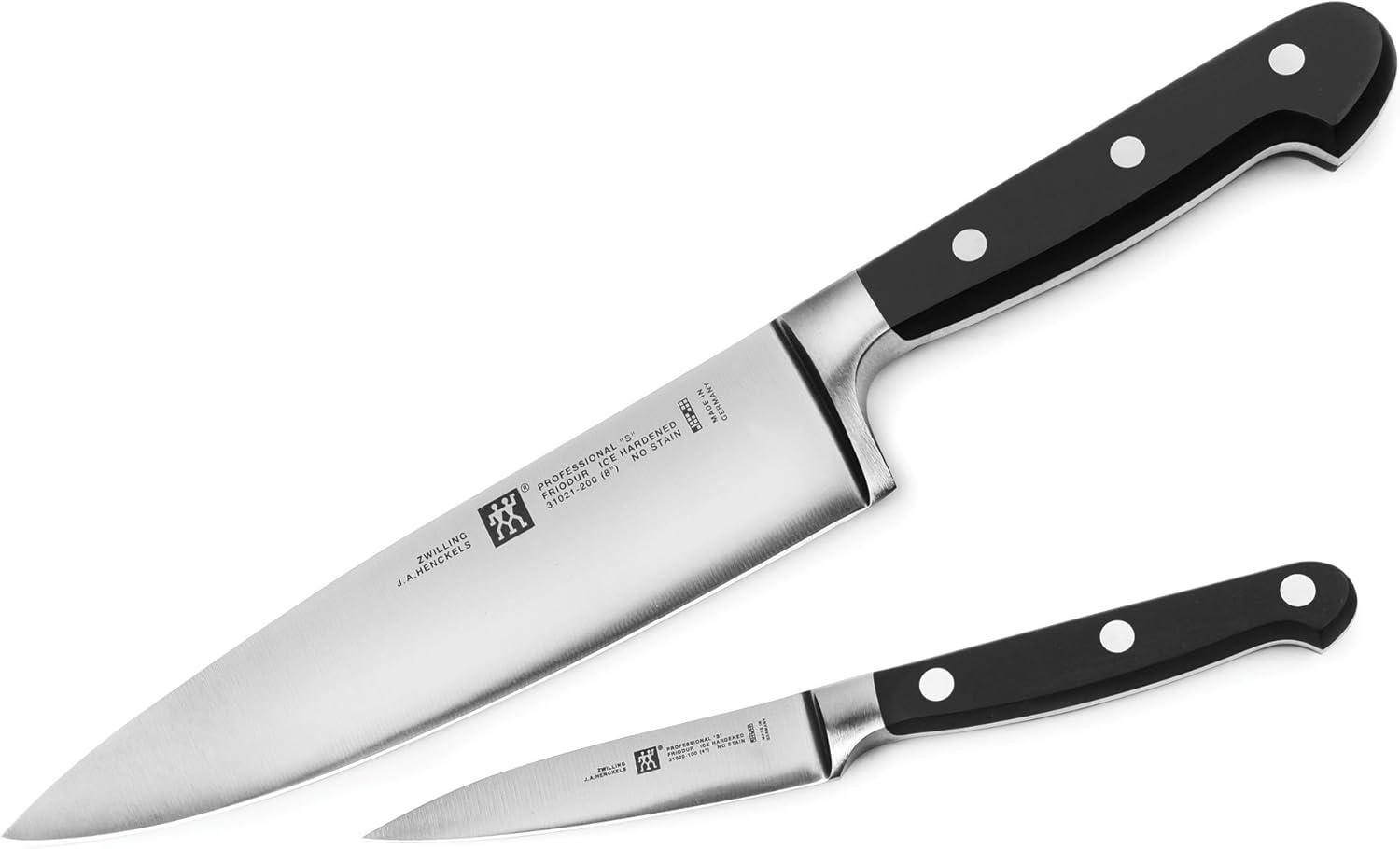 Zwilling Professional S 2 Stk. Black Steel Küchenmesser Bild 1