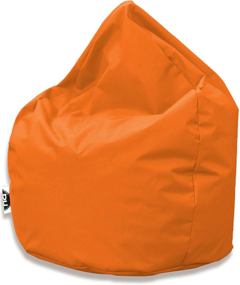 PATCH HOME Patchhome Sitzsack Tropfenform - Orange für In & Outdoor XXL 420 Liter - mit Styropor Füllung in 25 versch. Farben und 3 Größen Bild 1