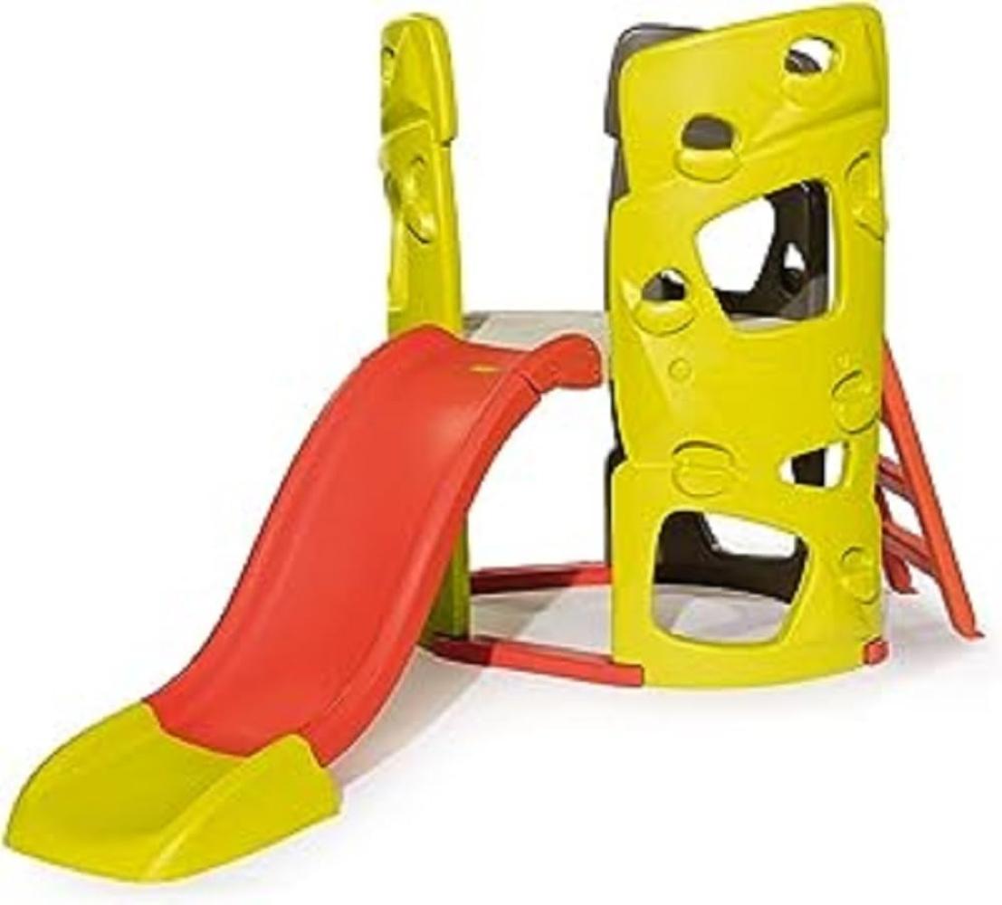 Smoby Abenteuer-Kletterturm mit Rutsche Spielturm für Kinder, mit Kletterwänden und Wasserrutsche für Indoor und Outdoor, für Kinder ab 2 Jahren Bild 1
