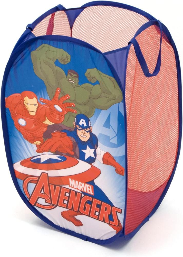 North Star AV9438 Pop Up Avengers Spielzeugkorb, Polyester, mehrfarbig Bild 1
