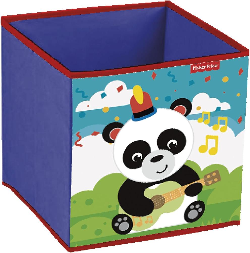 Aufbewahrungsbox Panda 31 x 31 x 31 x 31 cm lila Bild 1